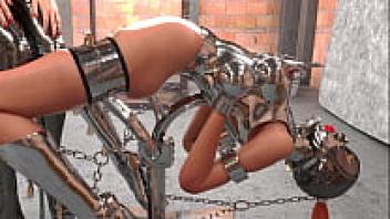 Metal Bondage Slave