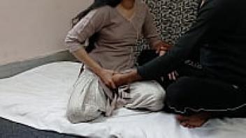 Indian Punjabi Widow Motherinlow with crystal-clear Hindi audio