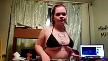 A hot, chubby Russian falls deeply in love