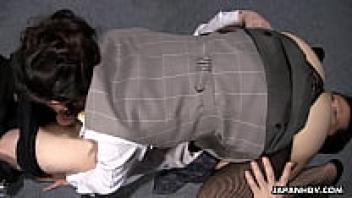 He cummed because of her luscious boobs and large, wet pussy.