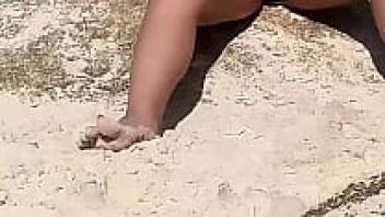 Black people have the right to be endowed when nude on the beach