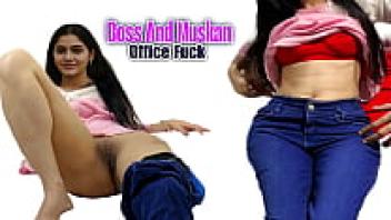 DESI VIRGIN'S HARDCORE LOVE IN THE OFFICE WITH A BIG COCK BOSS (HINDI AUDIO)