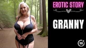 [GRANNY Story] Garden Sex with a Horny GILF, Part 1