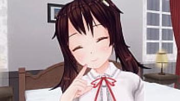 Handjob and anal instruction in uncensored Japanese hentai anime