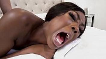 Black porn: screaming Ebony lady who is really loved