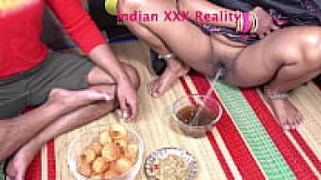 The Hindi version of the Indian XXX Panipuri stepfamily's love mootana pissing video