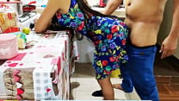 The lovely stepdaughter stays at home by herself and must cook, but her stepfather doesn't leave her because he starts touching every part of her body. Sub-English Jav