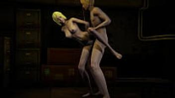 Annie Leonhart's bondage was adored by Armin [Full Video]