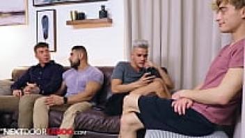 Twinks Get to Know Their New Stepdads Through NextDoorTaboo's Stepson Swap
