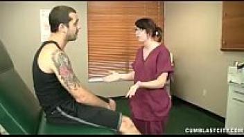 Teenage nurses are fond of massive cocks.